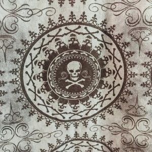 Goth Scull Maid Dress, Hand Made